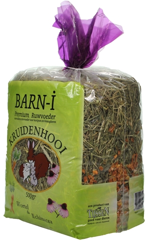 BARN-I Kruidenhooi Wortel Echinacea - Versterkt immuunsysteem, rijk aan bètacaroteen, hersluitbaar - 6x500 g