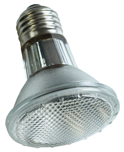 KOMODO Halogeen Spotlamp ES hoge intensiteit & IRA verwarmingsreflector, feller wit licht - Wit - 50W