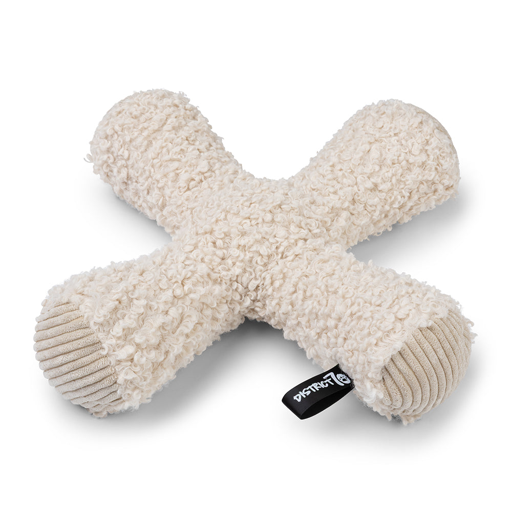 District 70 ZIGGY pluche hondenspeelgoed polyester piepend Ø30 cm