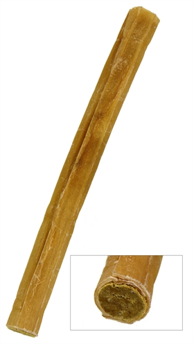 PETSNACK Geperste kauwstaaf met kip Buffelhuid & harde kipvulling - Naturel - 10 inch (25,5 cm) 10 st
