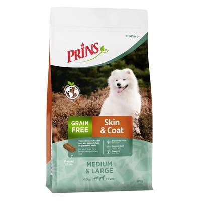 PRINS PROCARE GRAANVRIJ SKIN & COAT