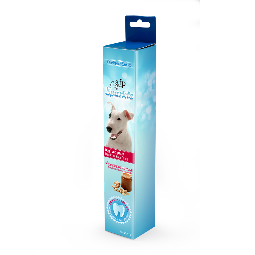 AFP Sparkle Zahnpasta Erdnussbutter 60 g für Hunde