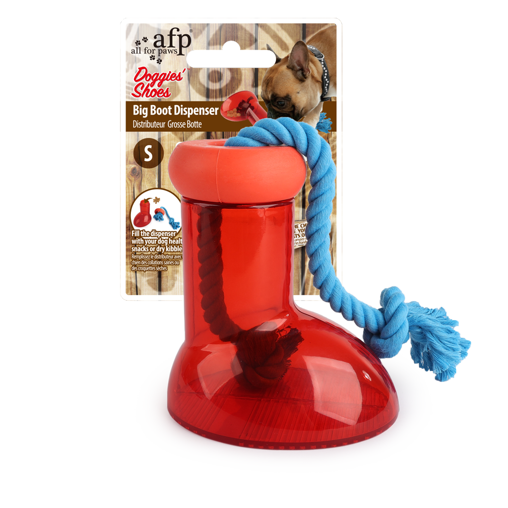AFP Doggies' Shoes Big Boot Dispenser S hondenspeelgoed