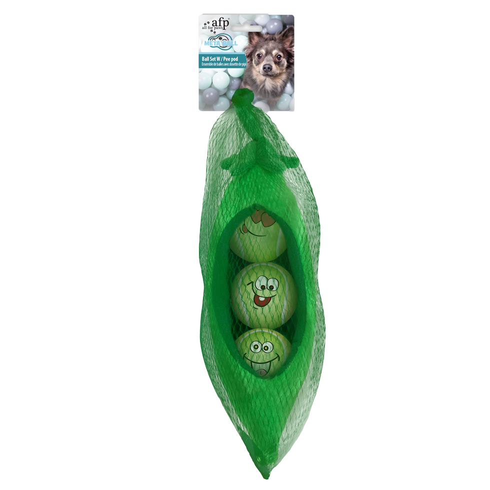 AFP Meta Ball Ballenset Pee Pod hondenspeelgoed 3 ballen