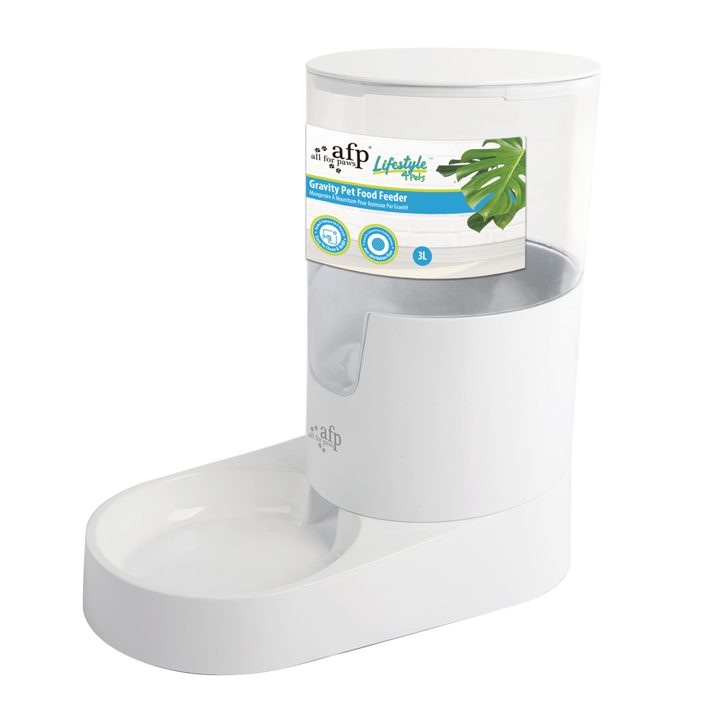 AFP Lifestyle 4 Pets Gravity Pet Food Feeder voerbak met reservoir 3 L