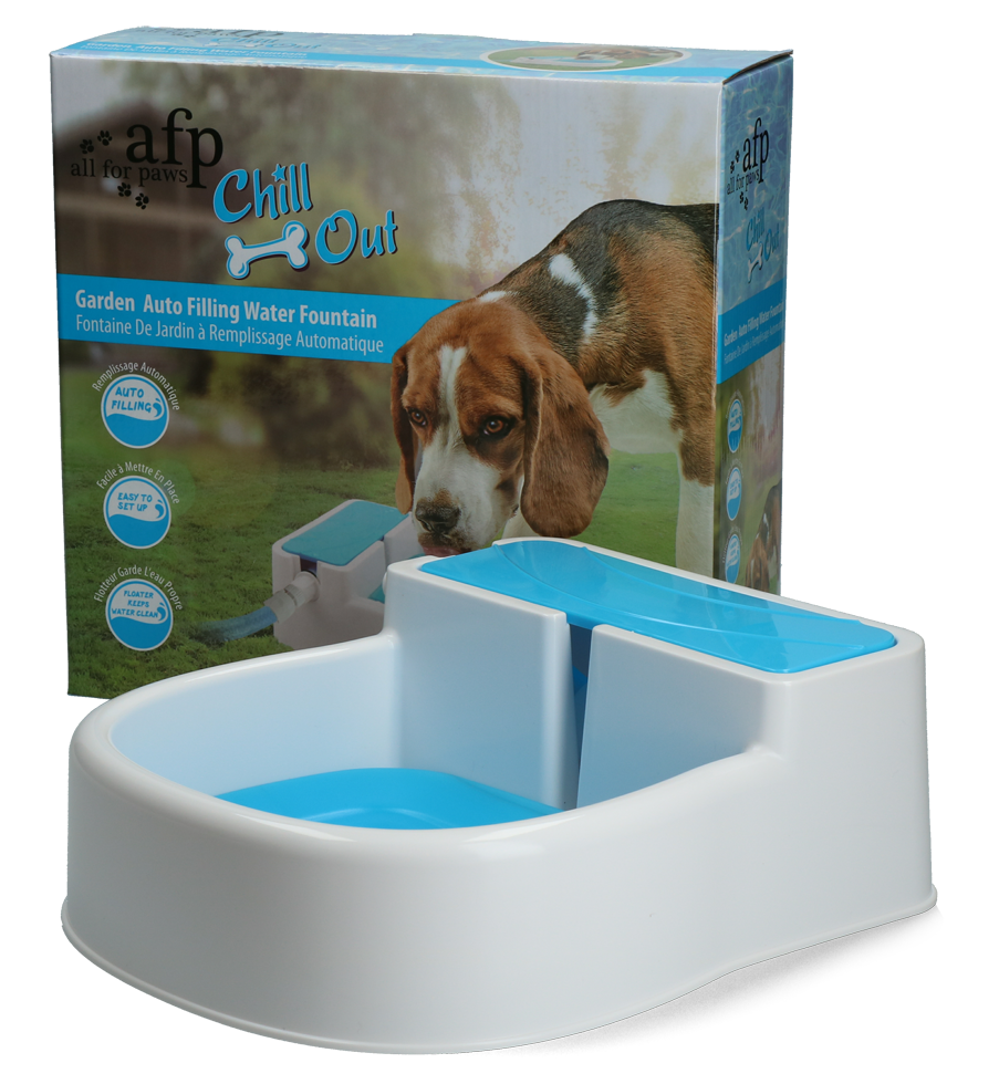 AFP Chill Out Garden Auto Filling Fountain Gartenbrunnen für Hunde