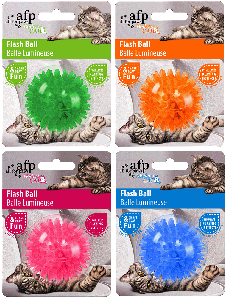 AFP Modern Cat Flash Ball knipperende kattenbal