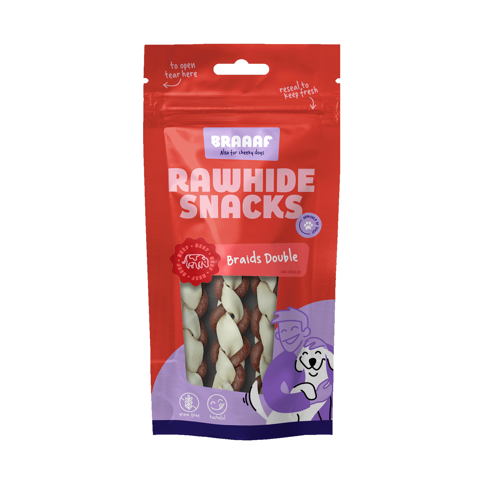 Braaaf Twister Double (lot de 3)