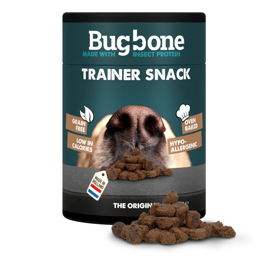 Bugbone Trainer Snack Hundesnack mit Insektenprotein 100 g