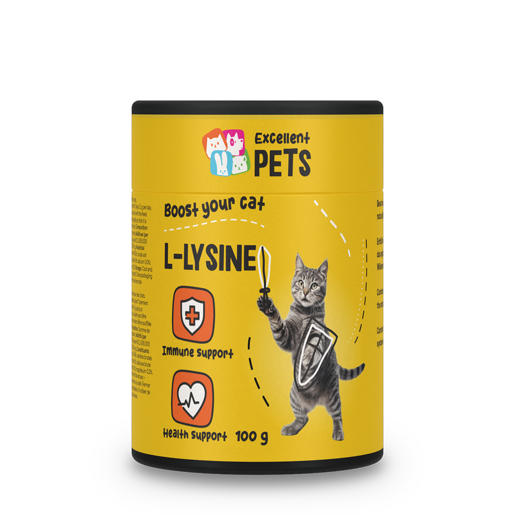 Excellent Pets L-Lysine poeder voor katten 100 g