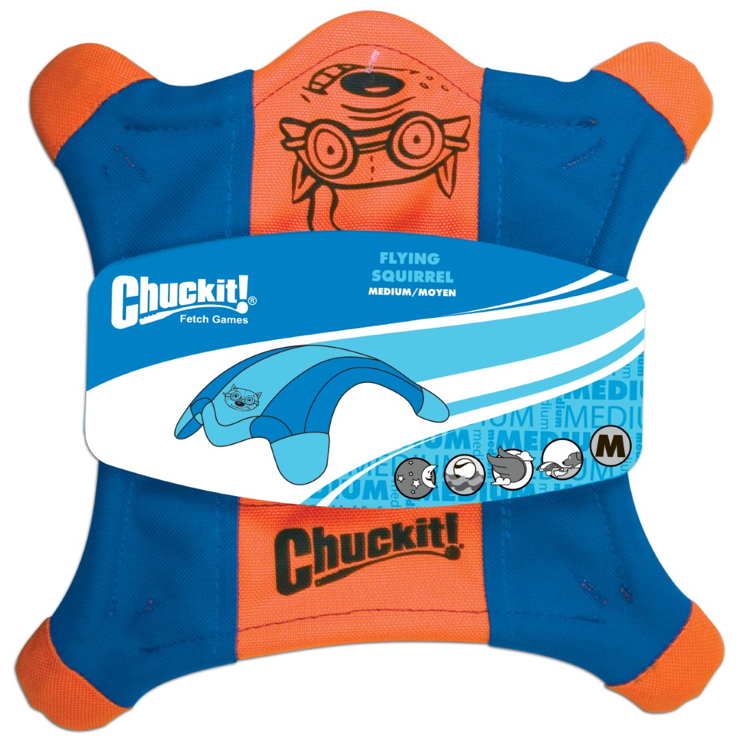 Chuckit! Flying Squirrel M frisbee de rapport