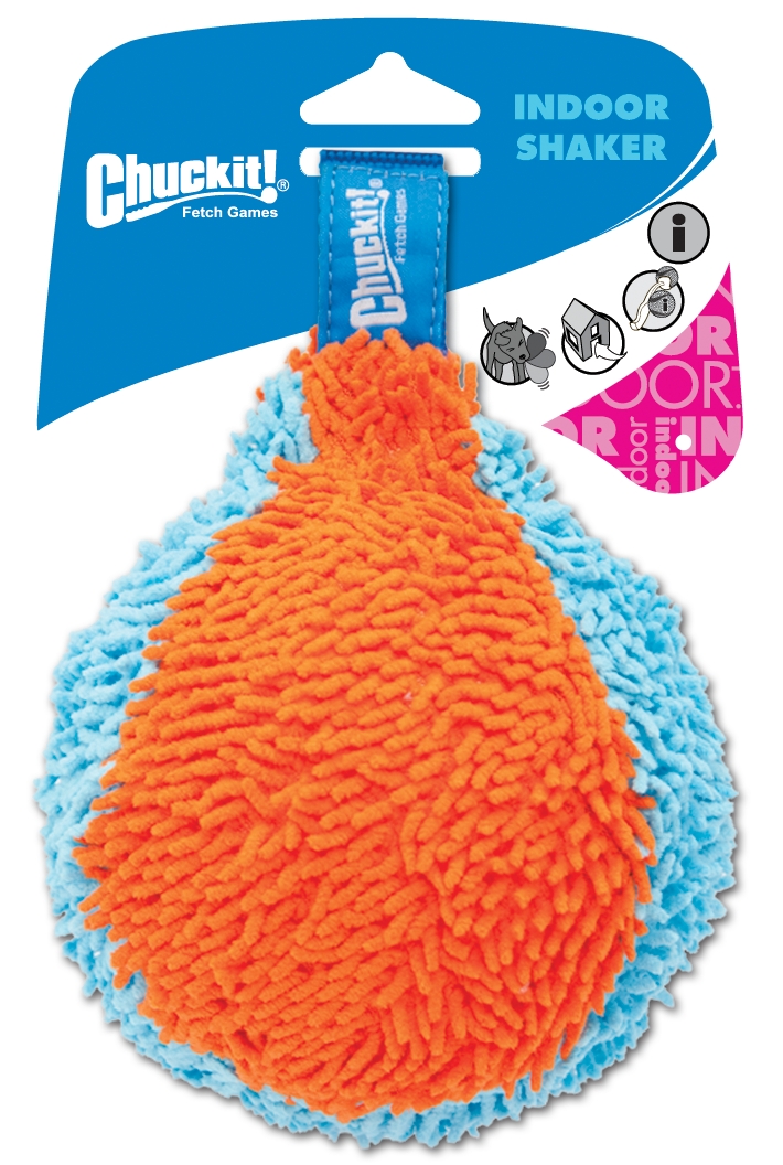 Chuckit! Indoor Shaker weiches Apportierspielzeug mit Schlaufe
