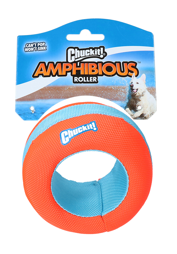 Chuckit! Amphibious Roller schwimmendes Apportierspielzeug