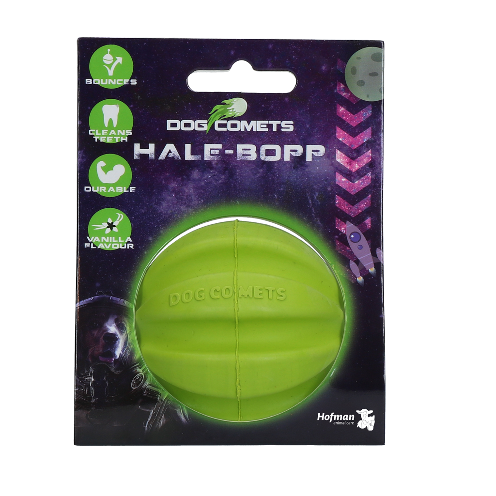 Dog Comets Hale Bopp Hundeball Grün