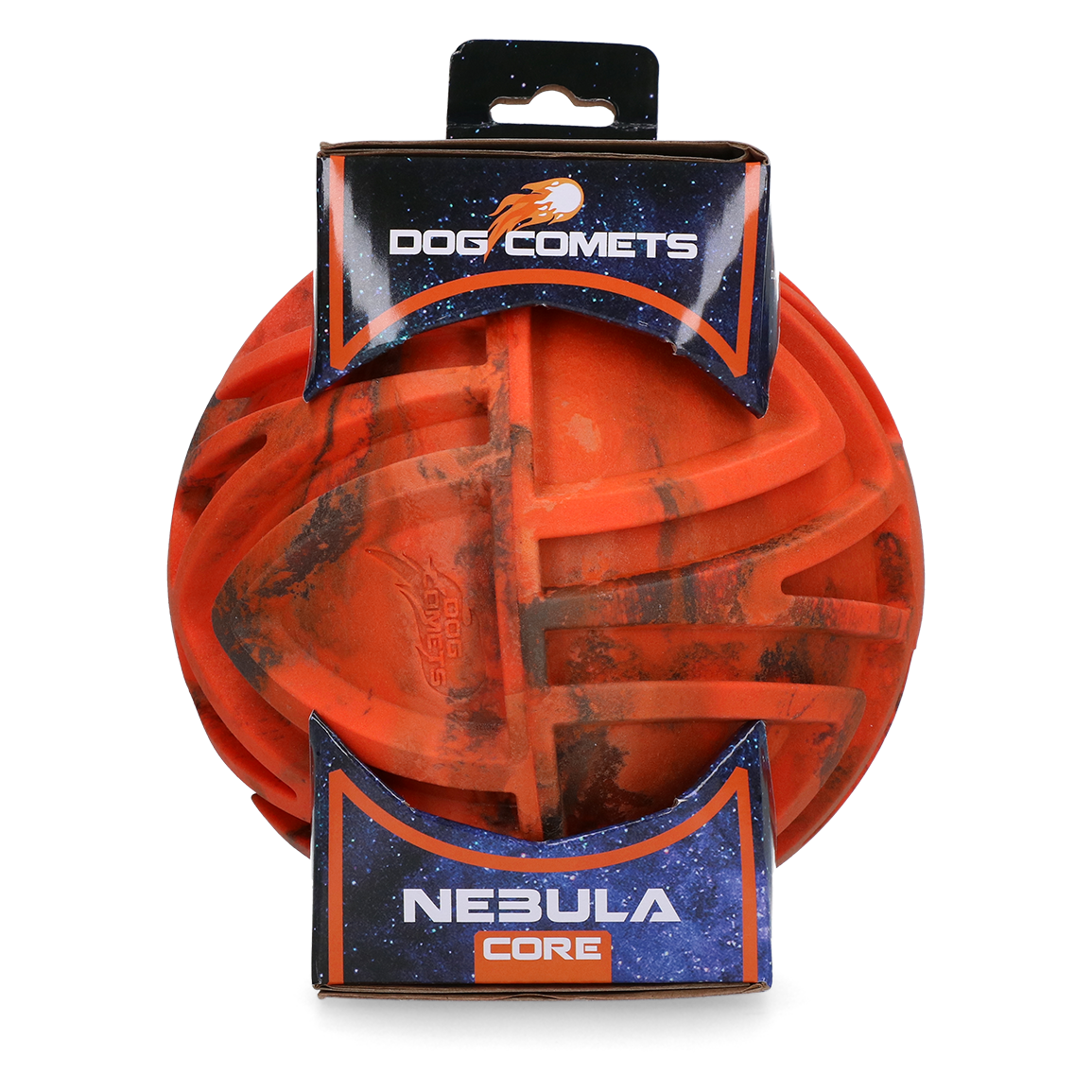 Dog Comets Nebula Core Apportierball Orange 18 cm
