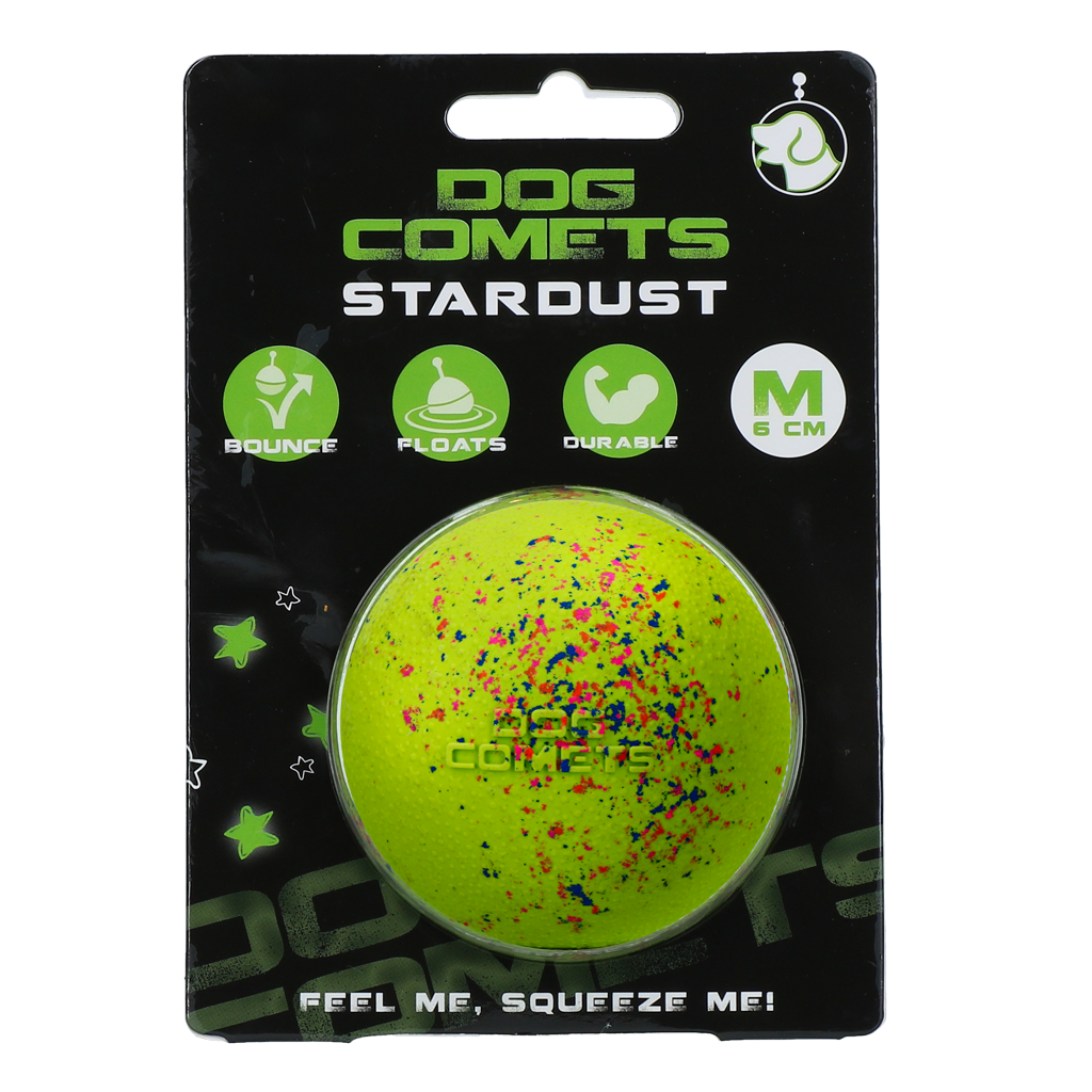 Dog Comets Stardust Hundeball Grün M