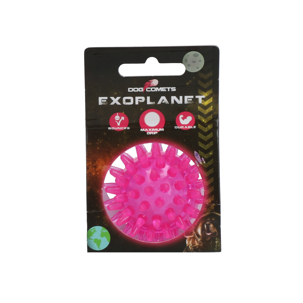 Dog Comets Exoplanet Igelball Hundespielzeug S Rosa