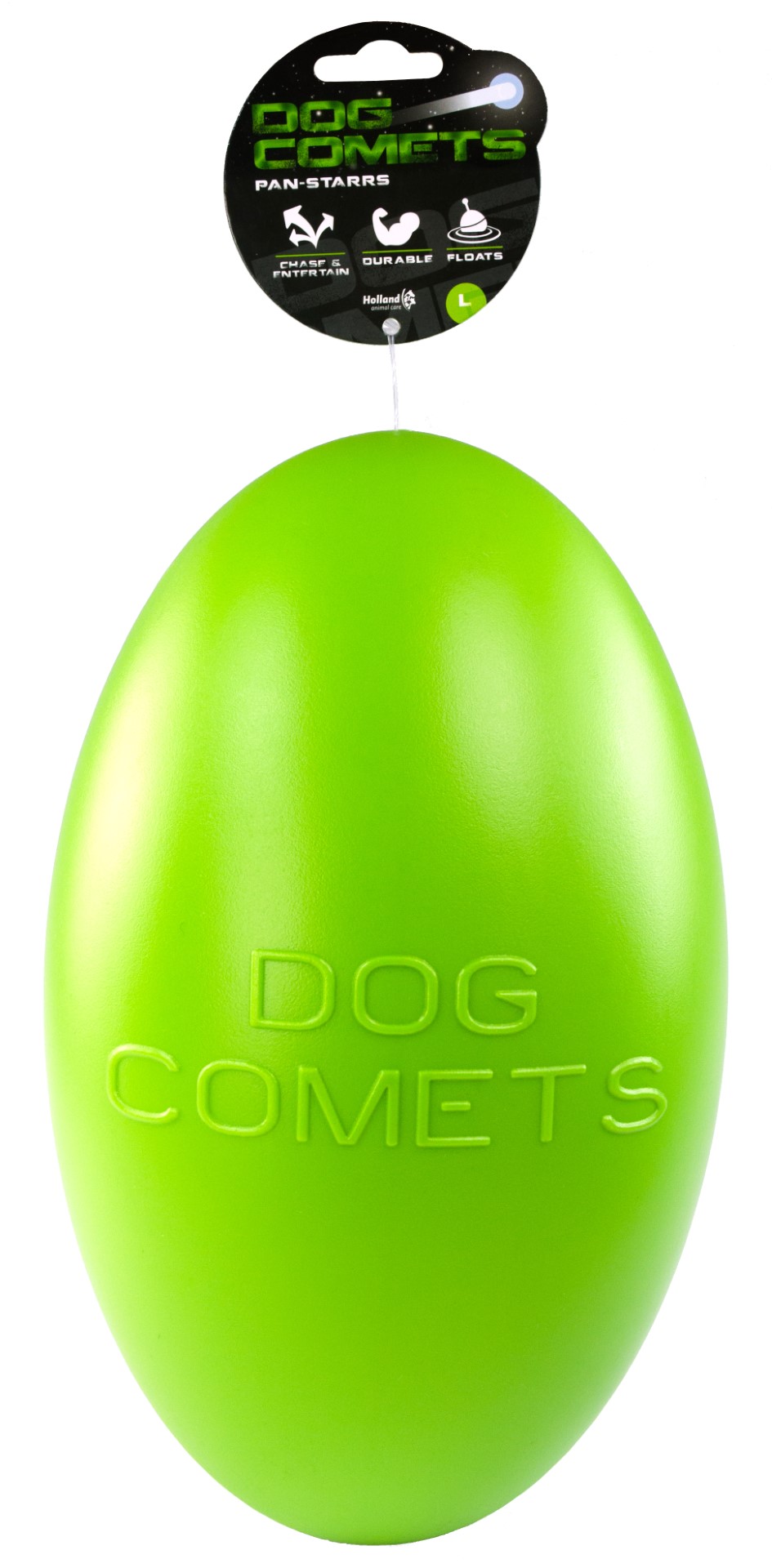 Dog Comets Pan-Stars hondenspeelgoed Groen L
