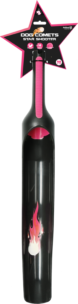 Dog Comets Star Launcher Ballwerfer Rosa