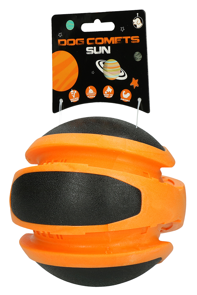Dog Comets Planets hondenbal Oranje