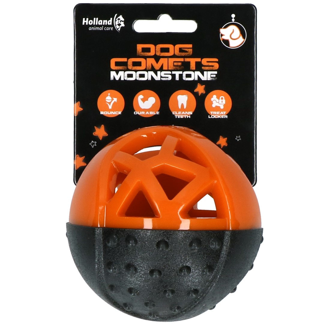 Balle à friandises Dog Comets Moonstone Orange