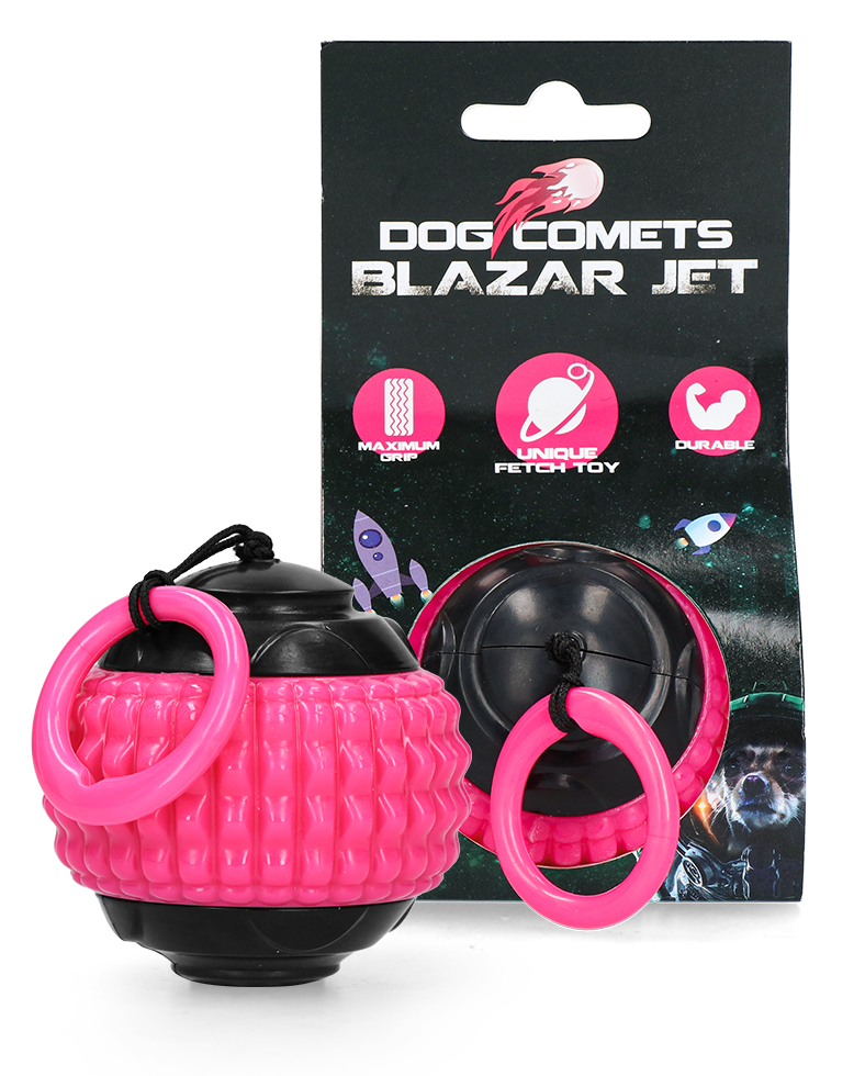 Dog Comets Blazar Jet apporteerbal Roze