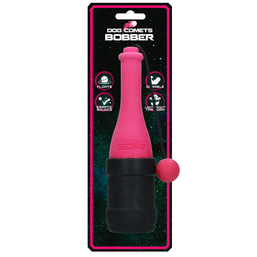 Dog Comets Bobber apporteerspeeltje Roze