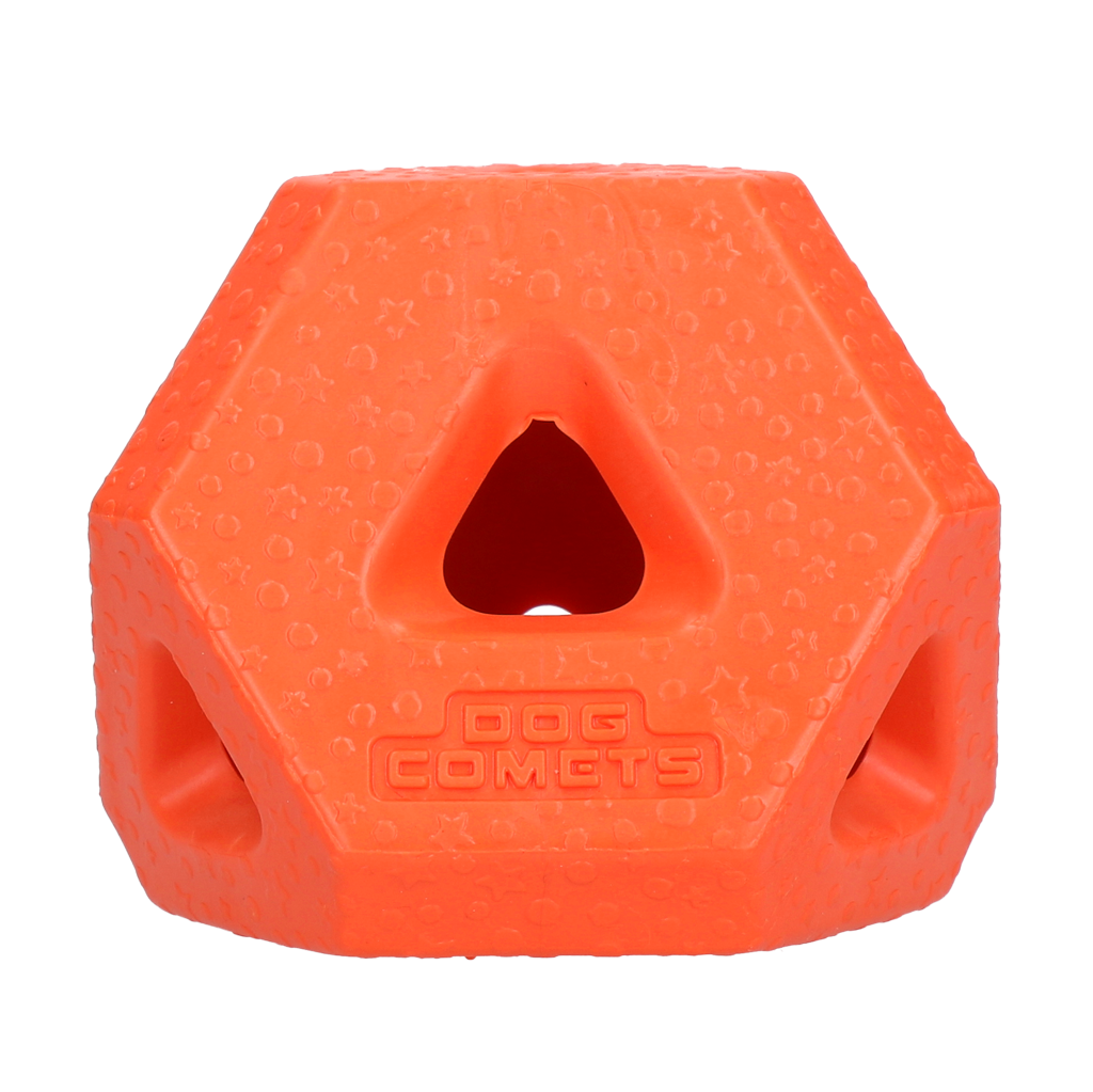 Dog Comets Treat Lock Cube traktatiekubus Oranje