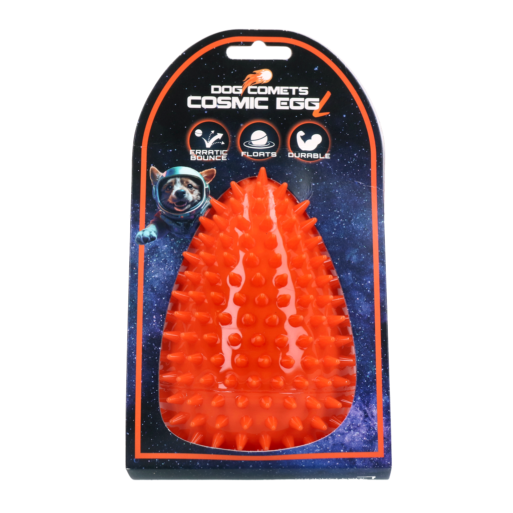Dog Comets Cosmic Egg hondenspeelgoed Oranje L