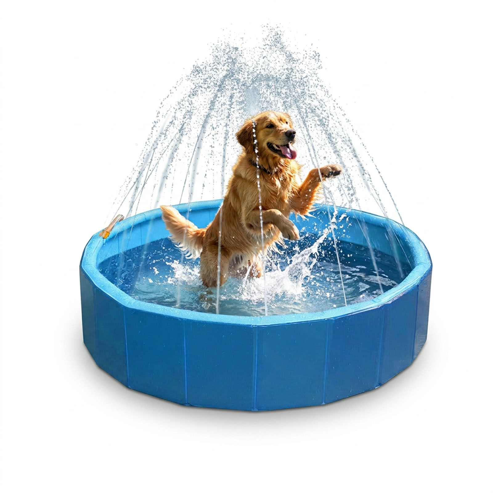 Coolpets Splash Sprinkler Pool sproeizwembad hond