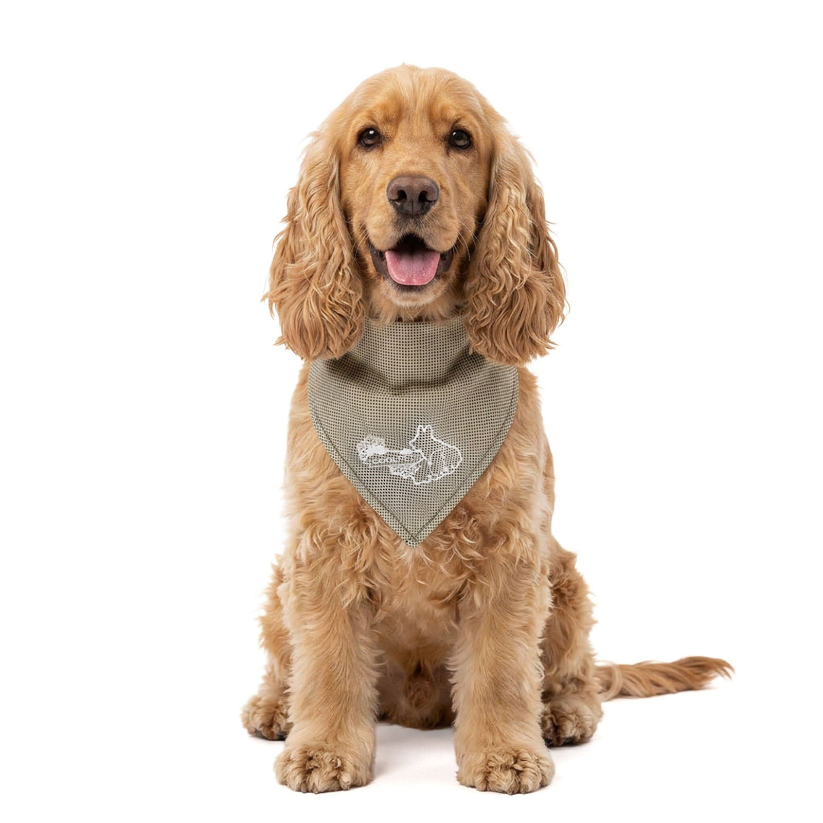 Coolpets Cooling Bandana verkoelende bandana Beige M