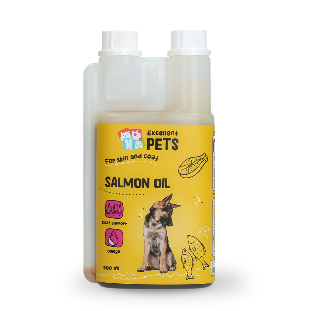Excellent Pets Dog Salmon Oil Lachsöl für Hunde 500 ml