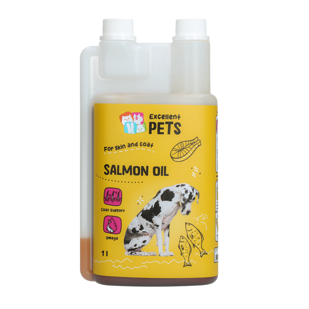 Excellent Pets Dog Salmon Oil Lachsöl für Hunde 1000 ml