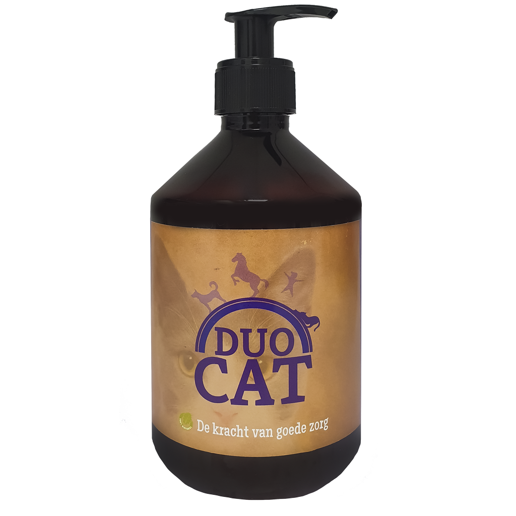 Duo Cat paardenvet voor katten 500 ml