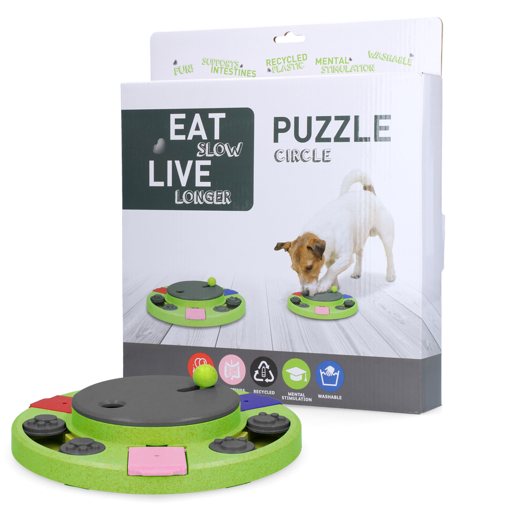 Eat Slow Live Longer Voerpuzzel Circle