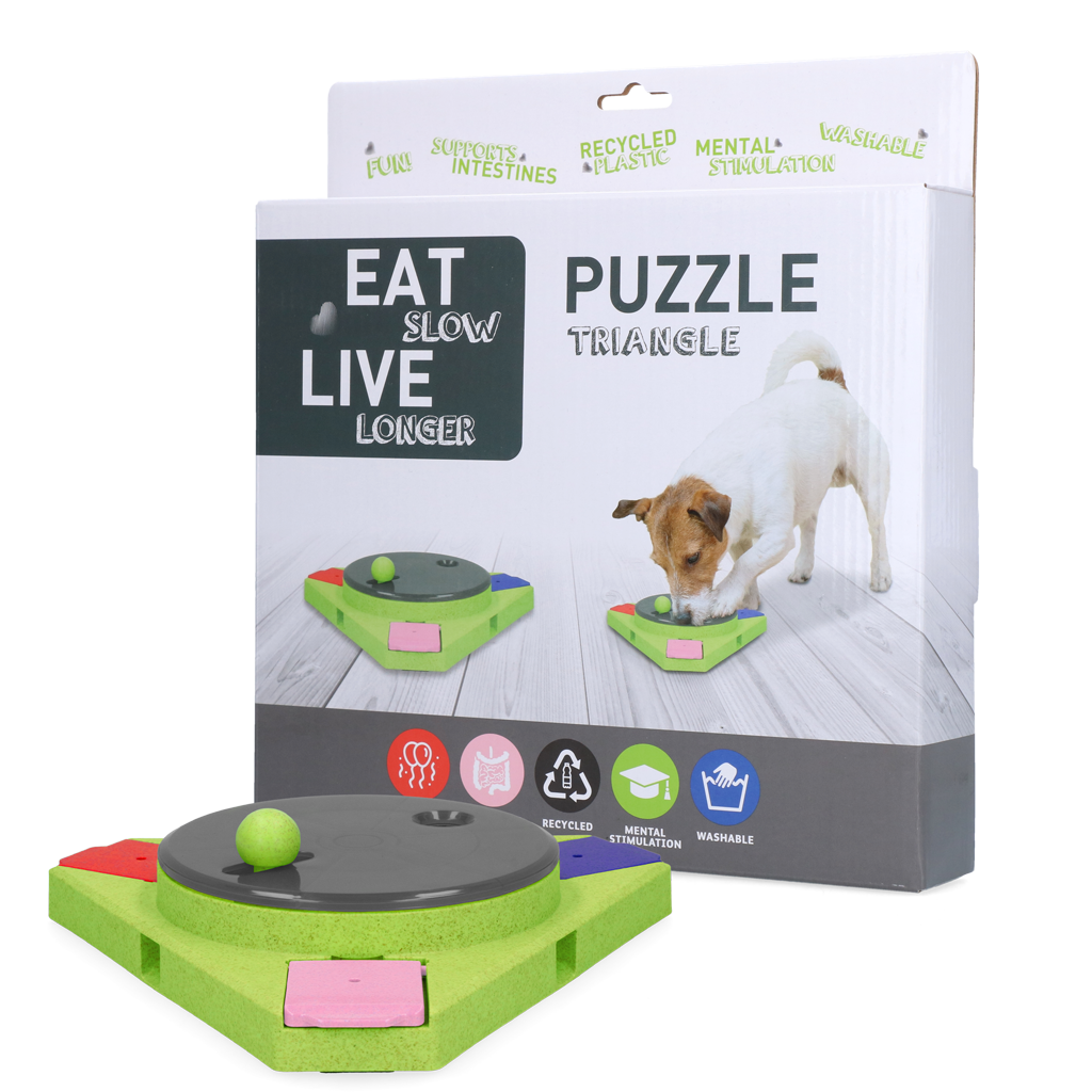 Eat Slow Live Longer Voerpuzzel Triangle