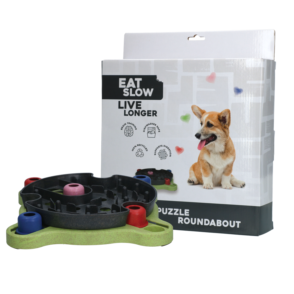 Eat Slow Live Longer Futterpuzzle Roundabout