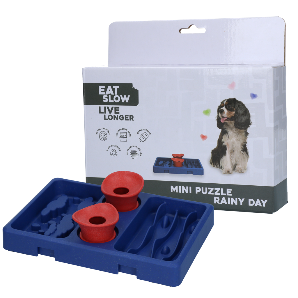 Eat Slow Live Longer Mini puzzle alimentaire Rainy Day