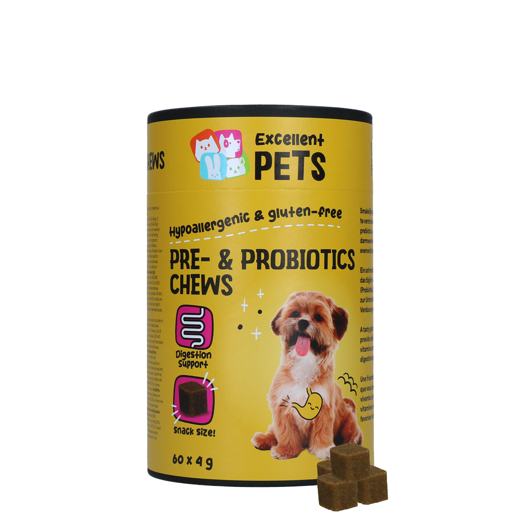 Excellent Pets Pre- & Probiotics Chews 60 Stück