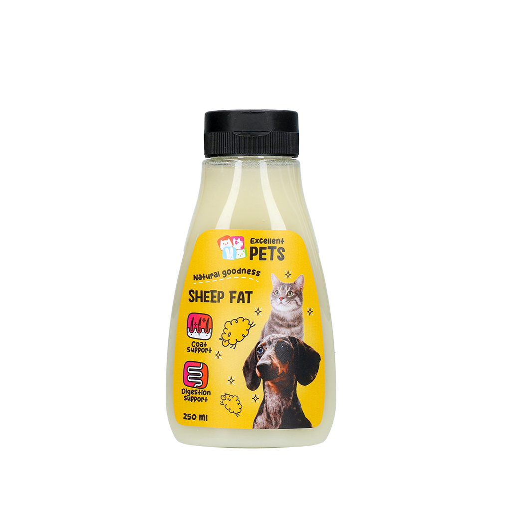 Excellent Pets Sheep Fat schapenvet voor hond en kat 250 ml