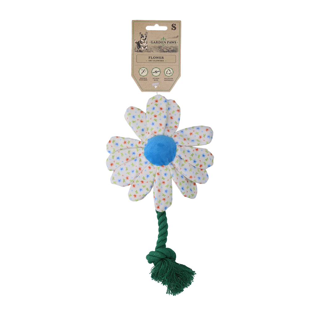 Garden Paws Flower Sky Flowers hondenspeelgoed maat S