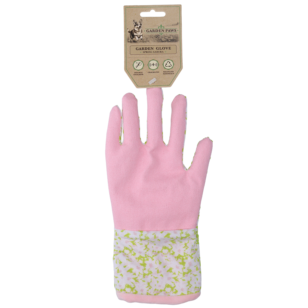 Garden Paws Garden Glove Spring Sakura hondenspeelgoed