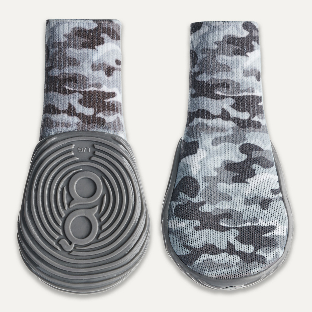 Goo-eez Chaussures pour chien Ultras S Camo/Gris (2 pièces)