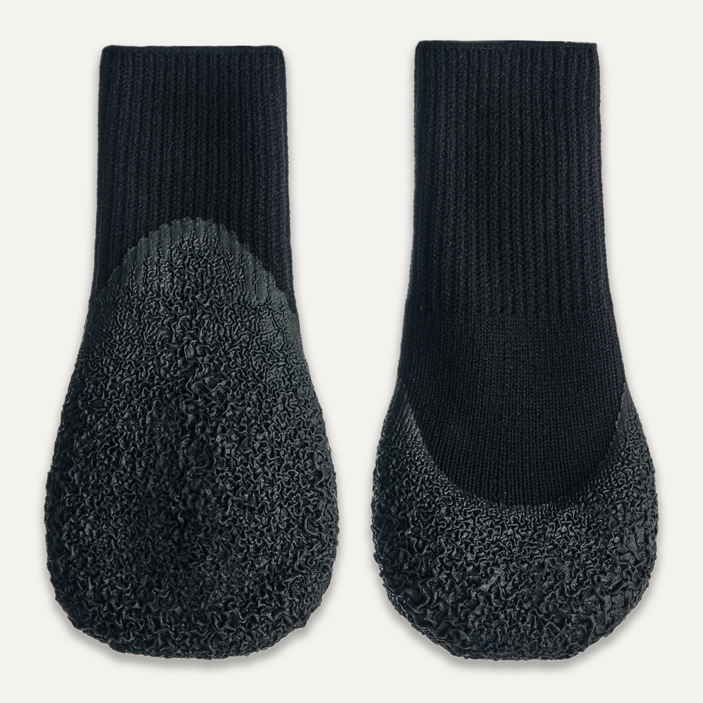 Goo-eez Chaussures pour chien Lites XS Noir (4 pièces)