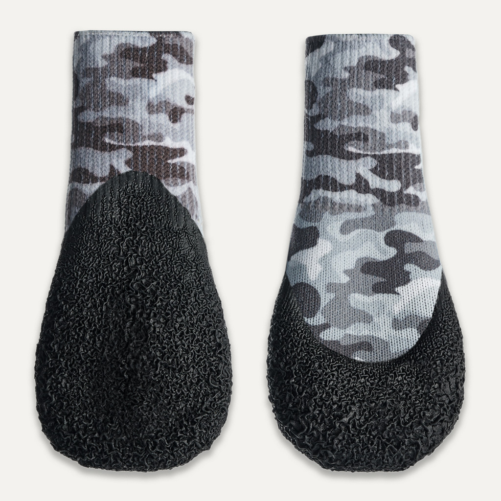 Goo-eez Chaussures pour chien Lites S Camo/Noir (4 pièces)