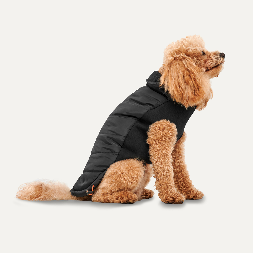 Goo-eez Signature Wrap Hundejacke Mock Neck M Schwarz