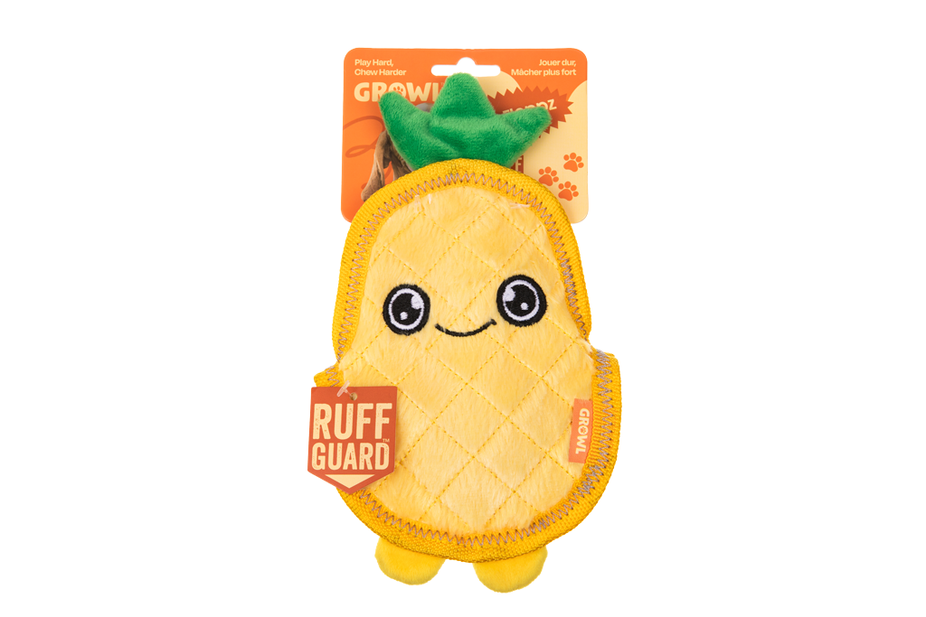 Growl Flip Floppz Penny l'Ananas peluche pour chien