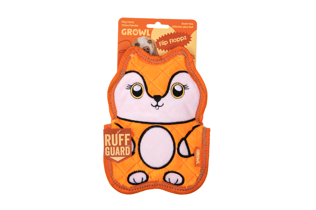 Growl Flip Floppz Fergie le Renard peluche pour chien