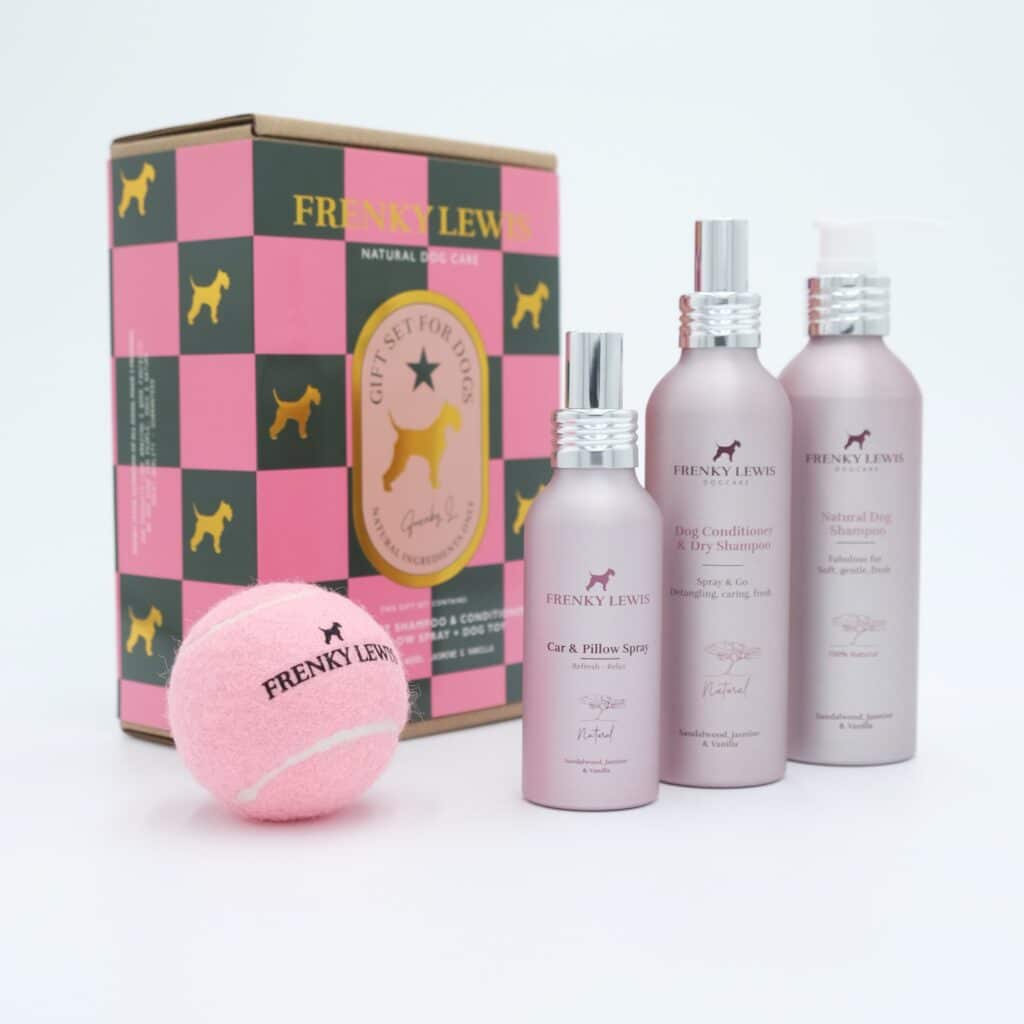 Frenky Lewis Luxury Gift Set hond verzorgingsproduct 200/150/100 ml