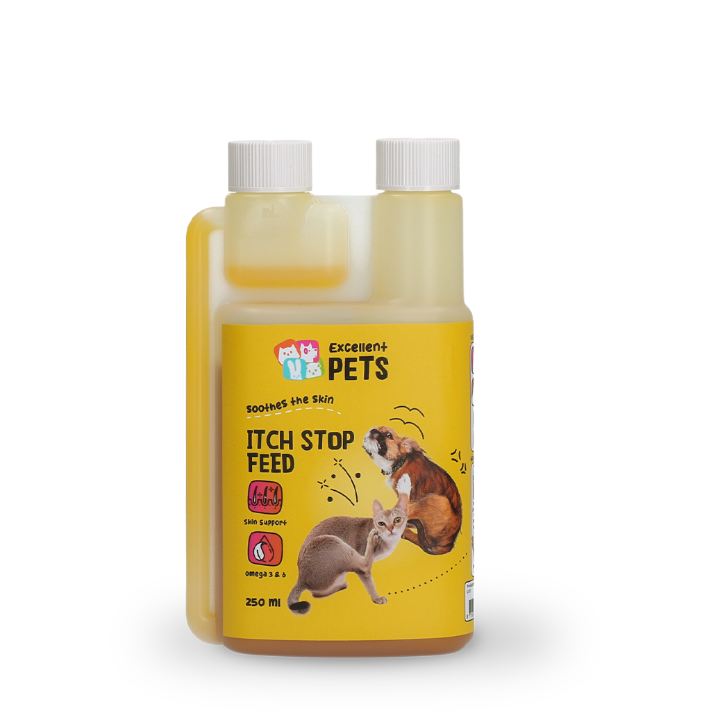 Excellent Pets Itch Stop Feed voor huid en vacht 250 ml